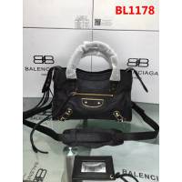 BALENCIAG巴黎世家 原版義大利進口山羊皮 小金釘 單肩斜挎包  BL1178