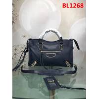 BALENCIAG巴黎世家 原版義大利進口山羊皮 小金釘 可單肩斜挎  BL1268