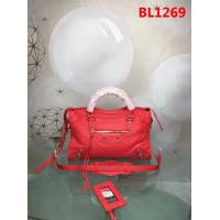 BALENCIAG巴黎世家 原版義大利進口山羊皮 小金釘 可單肩斜挎  BL1269