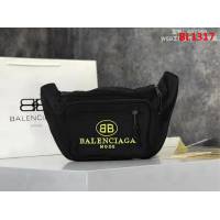 BALENCIAG巴黎世家 頂級原版品質 黃色繡花 胸包 腰包 男女同款 482389  BL1317