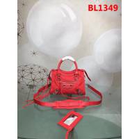 BALENCIAG巴黎世家 機車包 山羊皮銀邊款 原單品質 經典代表作機車包 手提肩背斜挎包  BL1349