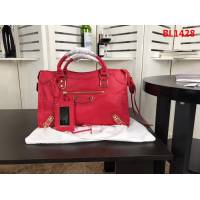 BALENCIAG巴黎世家 經典機車 原版山羊皮 包邊五金款 簡單時尚風格 手提肩背斜挎包  BL1428
