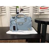 BALENCIAG巴黎世家 經典機車 原版山羊皮 包邊五金款 手提肩背斜挎包  BL1437