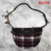 BALENCIAG巴黎世家 新品 Souvenir系列腰包 單肩包 鐵塔掛繩  BL1738