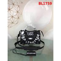 BALENCIAG巴黎世家 歐洲水貨 Balenciaga city小黑釘 限量 原廠爆裂紋羊皮 黑白塗鴉 手提肩背斜挎包  BL1759