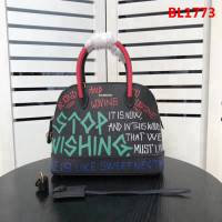 BALENCIAG巴黎世家 新款貝殼包 塗鴉款 2018秋冬火爆款 休閒百搭 手提肩背包  BL1773