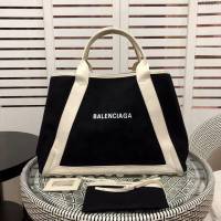 Balenciaga女包 巴黎世家新版爆款 帆布字母包 新版一行字 加大號手提包  csbl1179