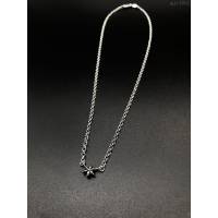 chrome hearts銀飾 克羅心迷你六芒星鎖骨鏈 克羅心銀飾品 925銀母女裝項鏈  gjc1851