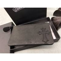 chrome hearts包 克羅心零錢包 進口小牛皮 S925純銀 克羅心小錢包  gjc1954