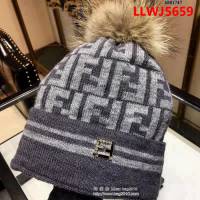 FENDI芬迪 最新冬季百搭羊毛針織帽款 6881747 LLWJ5659