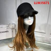 CHANEL香奈兒 新款 百搭羊絨鴨舌軍帽 LLWJ5671