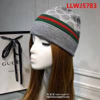 GUCCI古馳 跑量款 專櫃新款毛線帽 男女同款 LLWJ5783