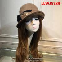 CHANEL香奈兒 2018秋冬新款 時尚百搭羊絨圓頂禮帽 LLWJ5789