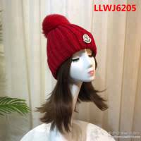 MONCIER蒙口 經典跑量款 毛線搭配狐狸毛球針織帽 LLWJ6205