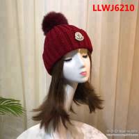 MONCIER蒙口 經典跑量款 毛線搭配狐狸毛球針織帽 LLWJ6210