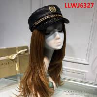 BUBBERRY巴寶莉 2018秋冬新款 洗水皮軍帽 LLWJ6327