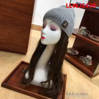 路易威登LV 新款 原單羊毛帽子圍巾套裝 情侶款 男女同款 LLWJ6438