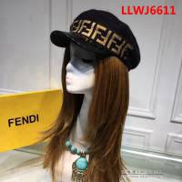 FENDI芬迪 新款 休閒百搭羊絨軍帽 LLWJ6611