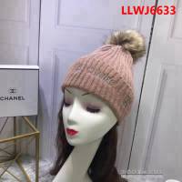 CHANEL香奈兒 專櫃新品 火爆經典百搭款 刺繡針織帽 LLWJ6633