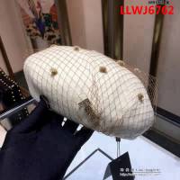 FENDI芬迪 代購品質 爆新款 網紗格子貝雷帽 6881961 LLWJ6762