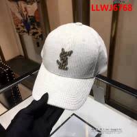 YSL聖羅蘭 跑量款 2018秋冬新款棒球帽 燈芯絨鴨舌帽 6881956 LLWJ6768