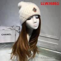 CHANEL香奈兒 跑量款 時尚百搭兔毛針織帽 LLWJ6861