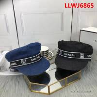 CHANEL香奈兒 火爆單品走秀款 2018最新款牛仔軍帽 四季可戴 LLWJ6865