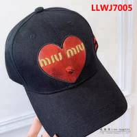 miu miu 爆新款 時尚百搭棒球帽 四季可戴 LLWJ7005