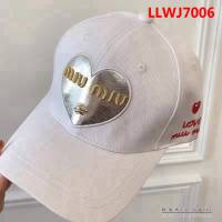 miu miu 爆新款 時尚百搭棒球帽 四季可戴 LLWJ7006