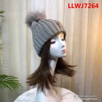 MONCIER蒙口 全新改良款 跑量款 經典火爆毛線配狐狸毛球針織帽 LLWJ7264