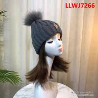MONCIER蒙口 全新改良款 跑量款 經典火爆毛線配狐狸毛球針織帽 LLWJ7266