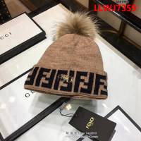 FENDI芬迪 最新冬季百搭羊毛針織帽款 6881980 LLWJ7359