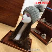 MONCIER蒙口 原單兔絨+羊絨配狐狸毛球百搭款帽子 情侶款 LLWJ8025