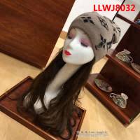 路易威登LV 原單新款 情侶款帽子圍巾套裝 男女同款 LLWJ8032