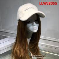 BALENCIAGA巴黎世家 秋冬款水貂絨鴨舌帽 男女同款 LLWJ8055