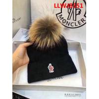 MONCIER蒙口 專櫃同步 最新款兔絨加羊毛絨配狐狸毛球 原單帽子圍巾套裝 LLWJ8351