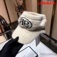 BALENCIAGA巴黎世家 高端款 保暖針織鴨舌帽 6882034 LLWJ8474