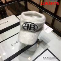 BALENCIAGA巴黎世家 高端款 保暖針織鴨舌帽 6882034 LLWJ8475