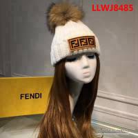 FENDI芬迪 火爆跑量款 2018秋冬新款 超保暖毛線帽 LLWJ8485