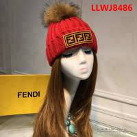 FENDI芬迪 火爆跑量款 2018秋冬新款 超保暖毛線帽 LLWJ8486