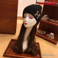 愛馬仕HERMES 新款兔絨加羊絨 百搭款帽子圍巾套裝 LLWJ8498