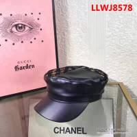 路易威登LV 網路爆款 新款百搭皮質軍帽 LLWJ8578
