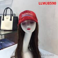 BALENCIAGA巴黎世家 原單刺繡LOGO款 時尚潮流燈芯絨棒球帽 LLWJ8590