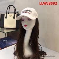 BALENCIAGA巴黎世家 原單刺繡LOGO款 時尚潮流燈芯絨棒球帽 LLWJ8592