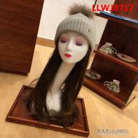 愛馬仕HERMES 秋冬新款 時尚爆款狐狸毛球羊絨帽 LLWJ8717