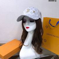 LV男女同款帽子 路易威登老花棒球帽  mm1023