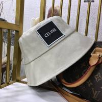 CELINE男女同款帽子 賽琳遮臉漁夫帽遮陽帽  mm1095