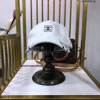 Chanel女士帽子 香奈兒線條珍珠棒球帽鴨舌帽  mm1114
