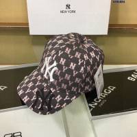 NY男女同款帽子 MLB刺繡字母棒球帽鴨舌帽  mm1117