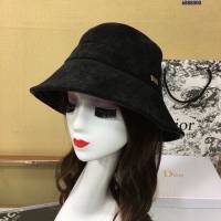 Dior女士帽子 迪奧燈芯絨雙面漁夫帽  mm1148